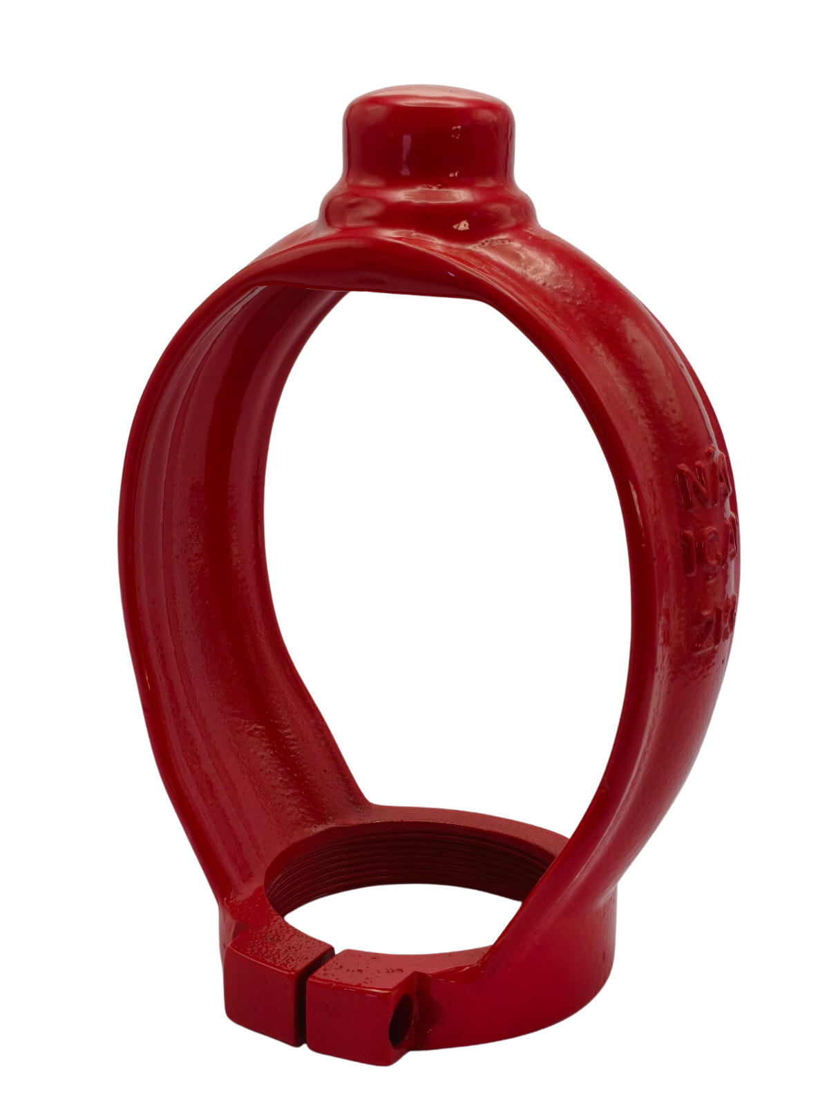Capacete Fixo de Aço para Cilindros de Acetileno